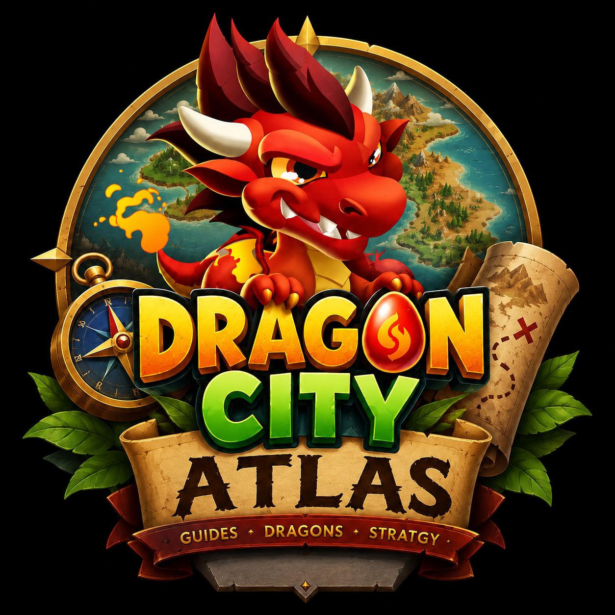 Dragon City Atlas logo
